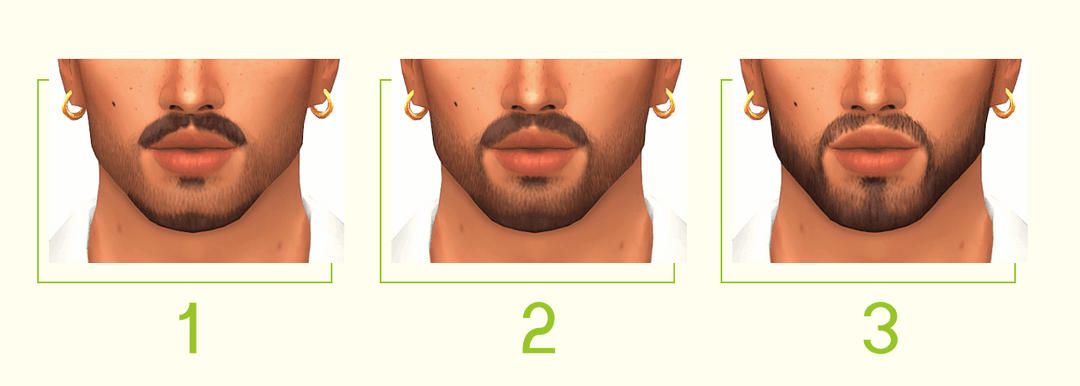Галерея мода Сет бород The Beard Set #1